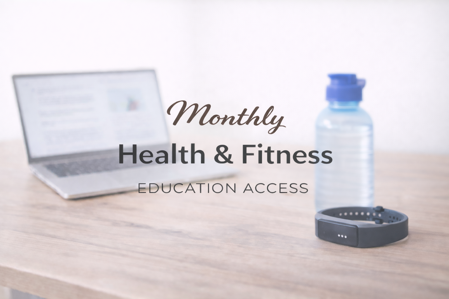 Monthly Health & Fitness Education Access